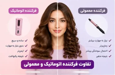بیزشاپ 48 تفاوت فرکننده اتوماتیک و معمولی